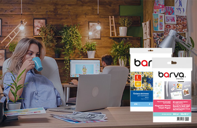 Материалы для печати Barva – использование в DIY