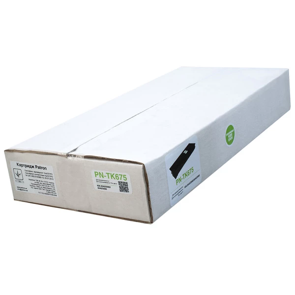 Тонер-картридж сумісний Kyocera Mita TK-675 Green Label Patron (PN-TK675GL)