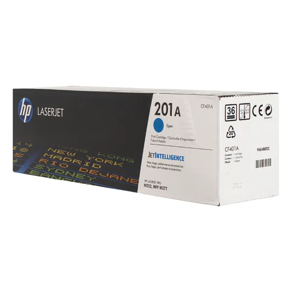 Картридж 201A голубой HP (CF401A)