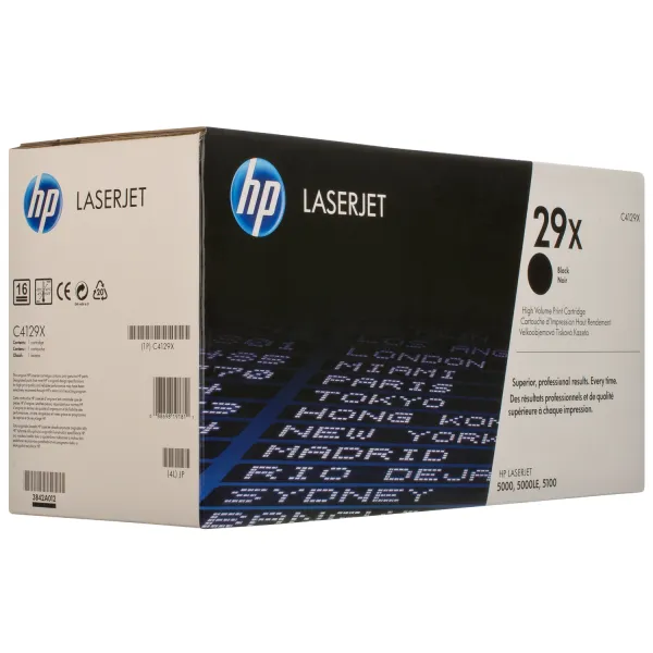 Картридж 29X черный HP (C4129X)