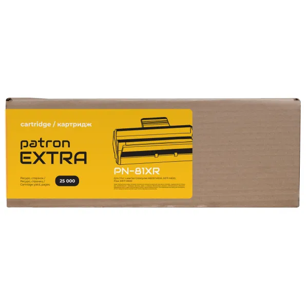 Картридж сумісний HP 81X (CF281X) Extra Patron (PN-81XR) - Фото 2