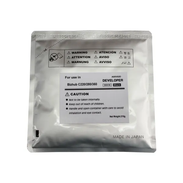 Девелопер Konica Minolta C220, DV311K чорний CET (CET8436)