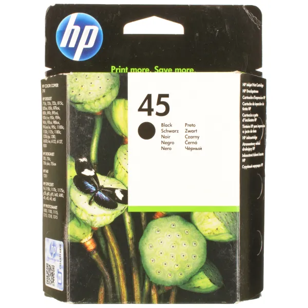 Картридж №45 черный HP (51645AE) - Фото 5