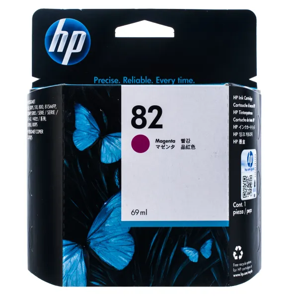 Картридж №82 пурпуровий HP (C4912A) - Фото 3