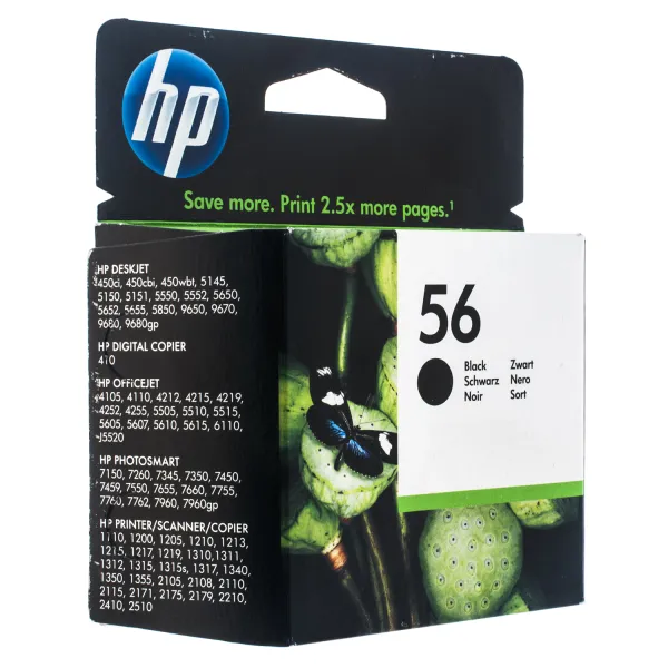 Картридж №56 черный HP (C6656AE)
