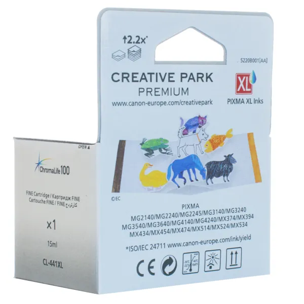 Картридж CL-441 XL кольоровий Canon (5220B001) - Фото 4