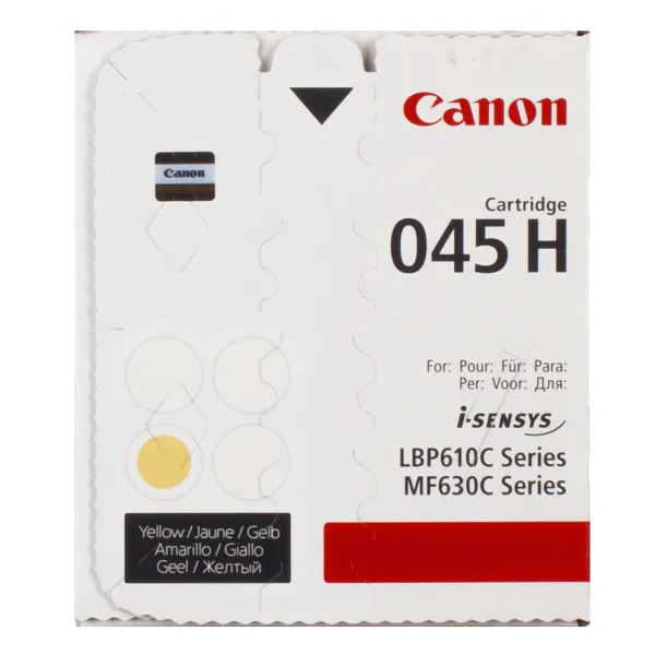 Картридж 045H желтый Canon (1243C002) - Фото 2