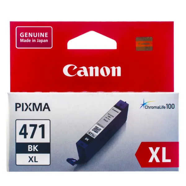 Картридж CLI-471BK XL черный Canon (0346C001) - Фото 2