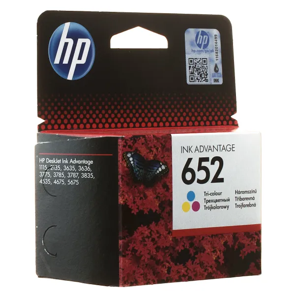 Картридж №652 цветной HP (F6V24AE)