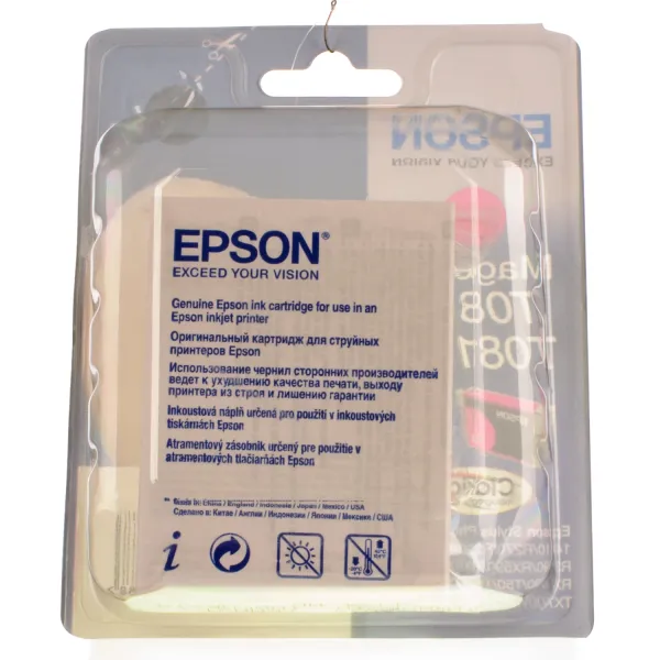 Картридж T08134A/T11134A пурпурный Epson (C13T11134A10) - Фото 2