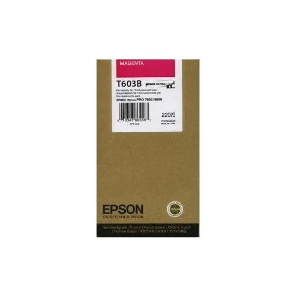 Картридж T603B00 пурпурный Epson (C13T603B00)