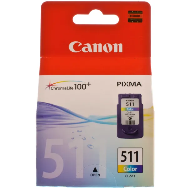 Картридж CL-511 цветной Canon (2972B001/2972B007) - Фото 5