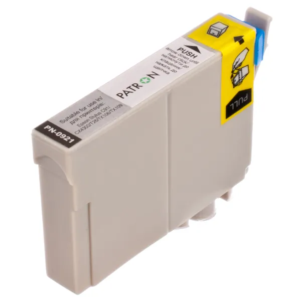 Картридж совместимый Epson T0921/T1081 (C13T10814A10) 260 стр, черный Patron (PN-0921) - Фото 4