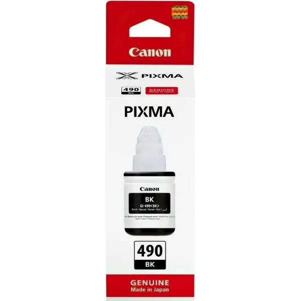 Чернила Pixma GI-490 черные, 135 мл Canon (0663C001) - Фото 3