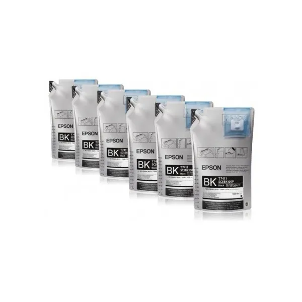 Чернила T773140 черные, 6x1 л Epson (C13T773140)