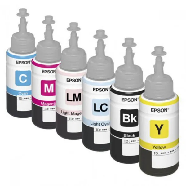 Комплект чорнил L800 CMYK LCLM (6 x 70мл) Epson