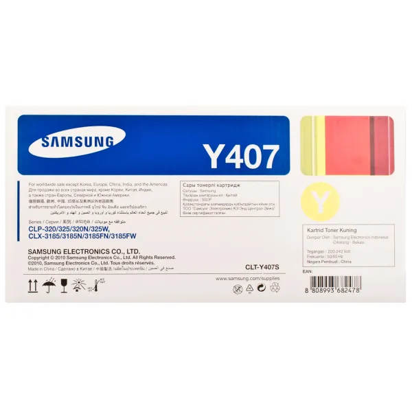 Тонер-картридж CLT-Y407S желтый Samsung (SU476A) - Фото 2