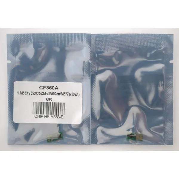 Чип HP CLJ M553, CF360A 6K, чорний Everprint (CHIP-HP-M553-B) - Фото 2