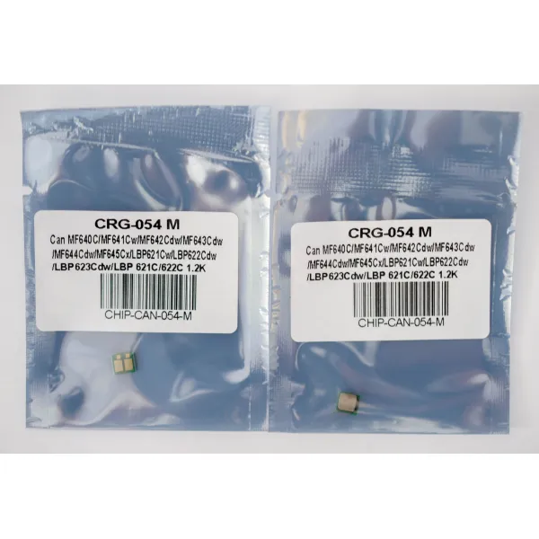 Чип Canon 054 1,2K, пурпурный Everprint (CHIP-CAN-054-M) - Фото 2