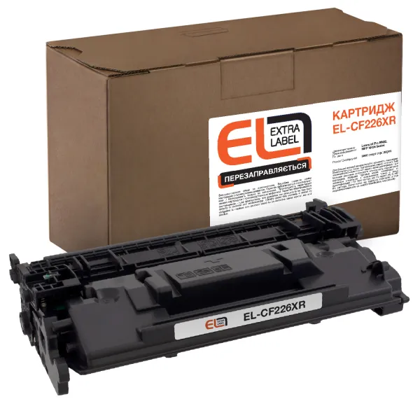 Картридж совместимый HP 26X (CF226X) Extra Label (EL-CF226XR)