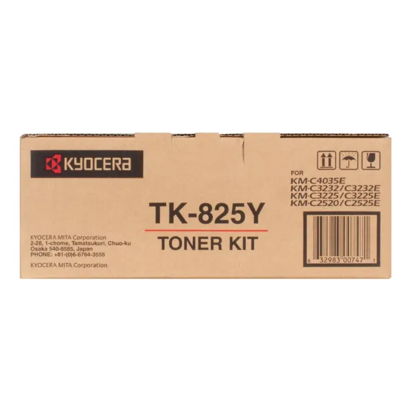 Тонер-картридж TK-825 желтый Kyocera Mita (1T02FZAEU0) - Фото 2