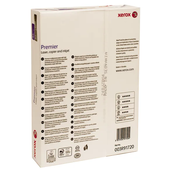 Папір офісний А4, 80 г/м2, 500 арк, Клас А, Premier Xerox (003R91720/003R98760) - Фото 2