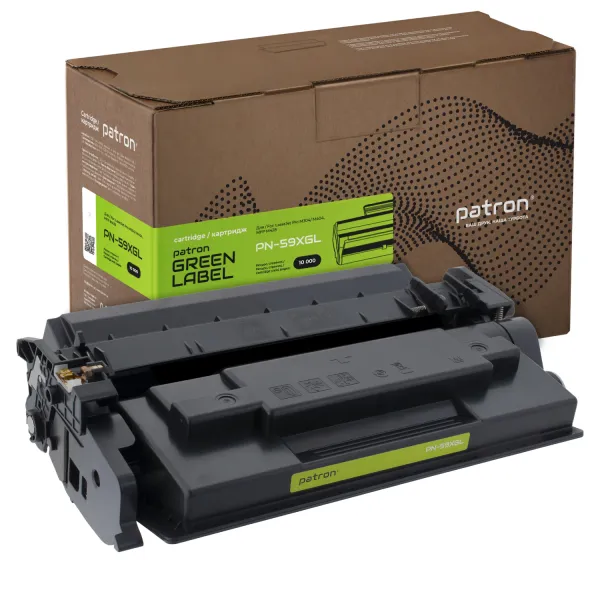 Картридж совместимый HP 59X (CF259X) Green Label Patron (PN-59XGL)