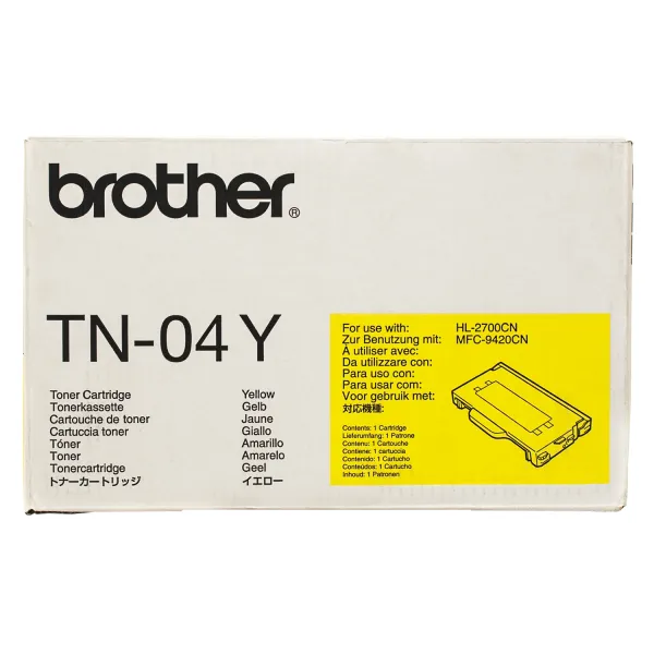 Тонер-картридж TN04Y жовтий Brother (TN04Y)