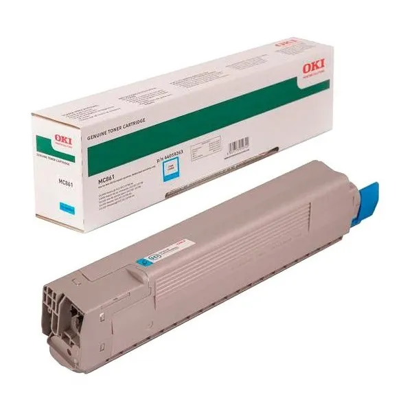 Тонер-картридж MC861 10K NEU голубой Oki (44059263)