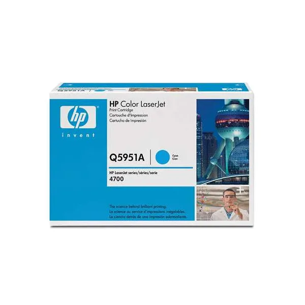 Картридж 643A голубой HP (Q5951A) - Фото 2