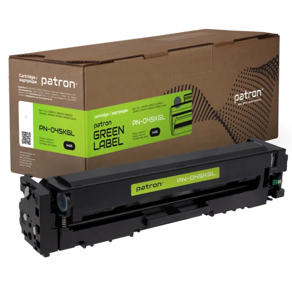 Картридж совместимый Canon 045 черный Green Label Patron (PN-045KGL)