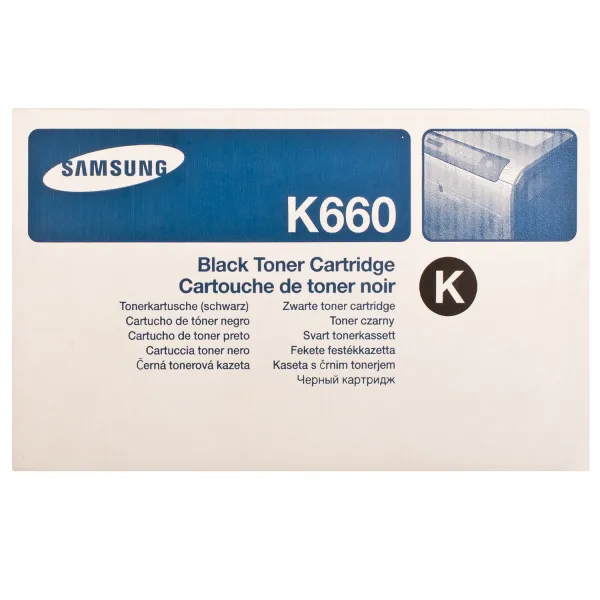 Тонер-картридж CLP-K660A черный Samsung - Фото 6