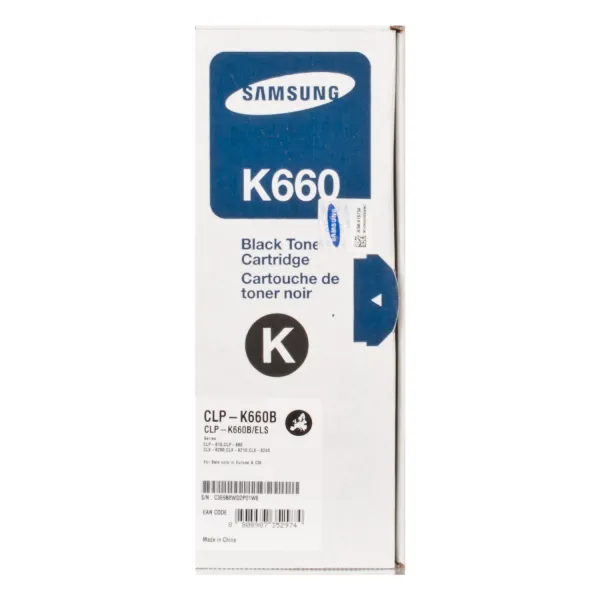 Тонер-картридж CLP-K660B чорний Samsung - Фото 4