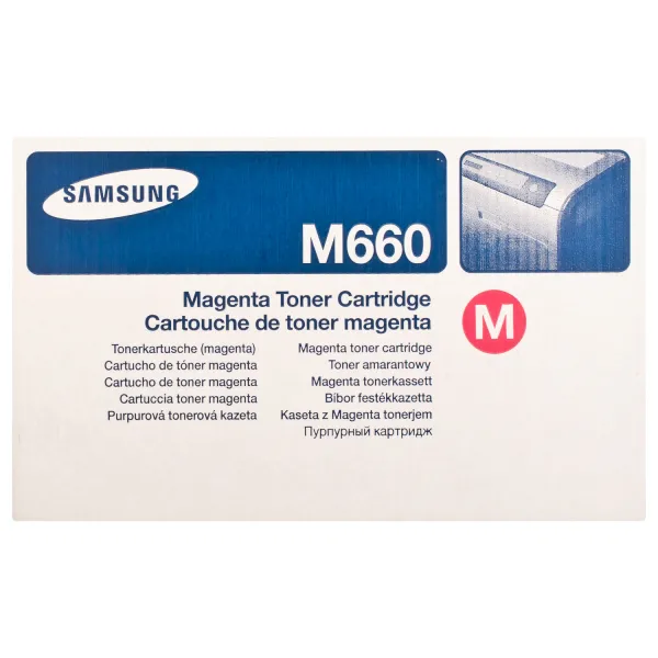 Тонер-картридж CLP-M660B пурпуровий Samsung (CLP-M660B) - Фото 3