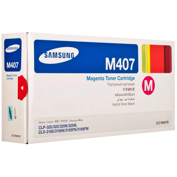 Тонер-картридж CLT-M407S пурпурный Samsung (SU266A)