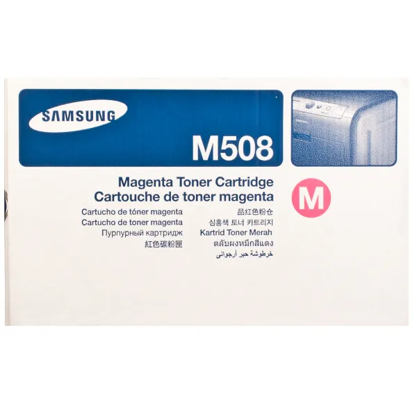 Тонер-картридж CLT-M508S пурпурный Samsung (SU333A) - Фото 6