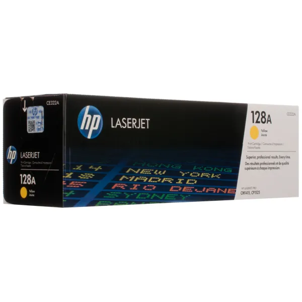 Картридж 128A желтый HP (CE322A)