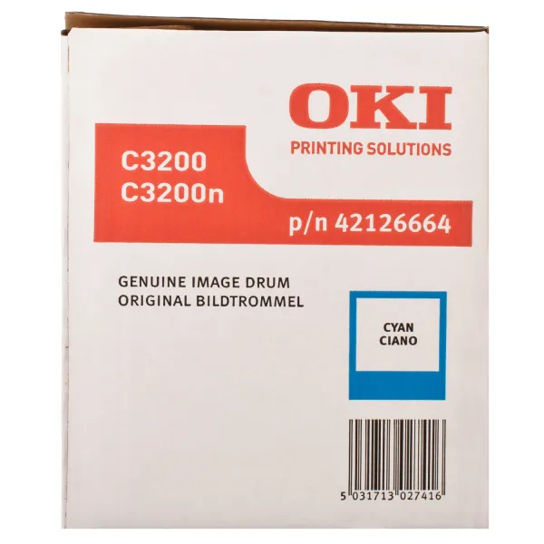 Драм-картридж C3200 голубой Oki (42126664) - Фото 5