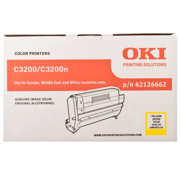 Драм-картридж C3200 жовтий Oki (42126662) - Фото 2