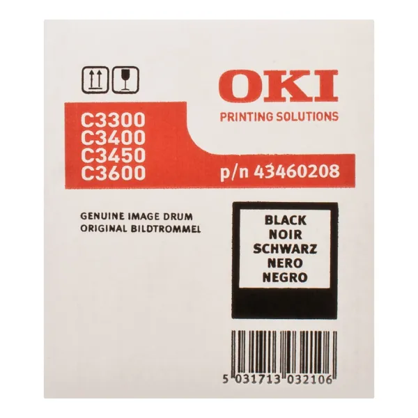 Драм-картридж C33_C34 черный Oki (43460208) - Фото 3