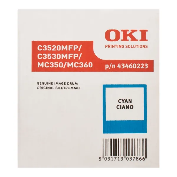 Драм-картридж C3520 блакитний Oki (43460223) - Фото 3