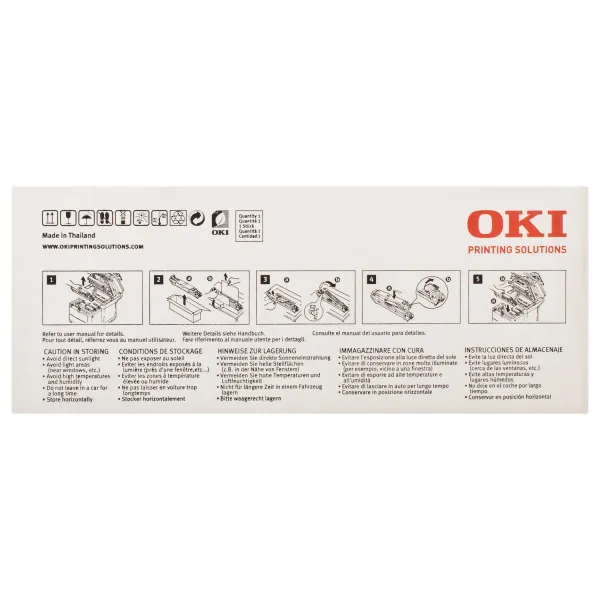 Драм-картридж C3520 блакитний Oki (43460223) - Фото 2