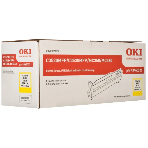 Драм-картридж C3520 желтый Oki (43460221)