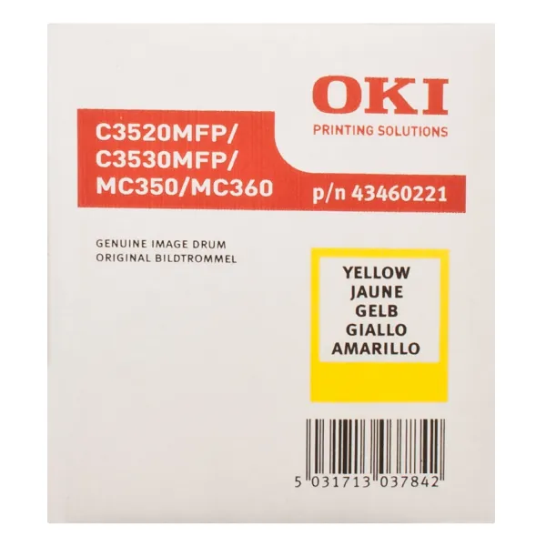 Драм-картридж C3520 желтый Oki (43460221) - Фото 5