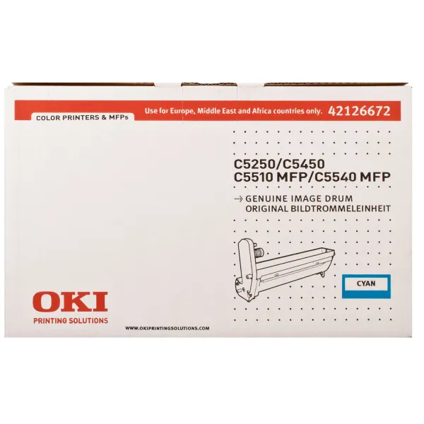Драм-картридж C5250 блакитний Oki (42126672) - Фото 5