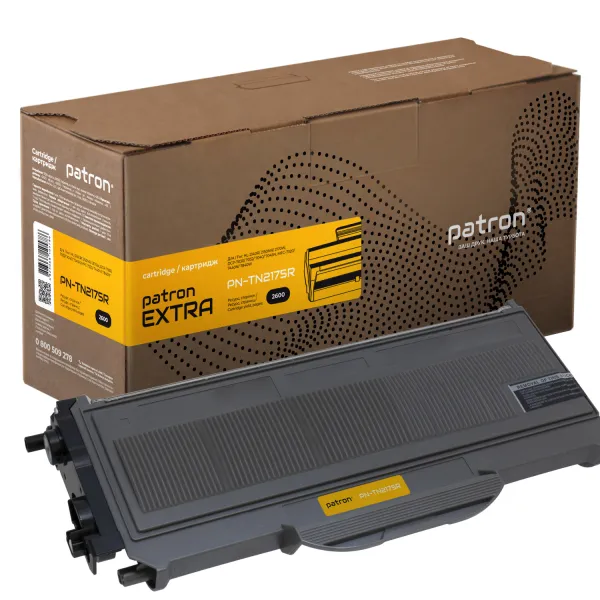 Тонер-картридж совместимый Brother TN-2175 Extra Patron (PN-TN2175R)