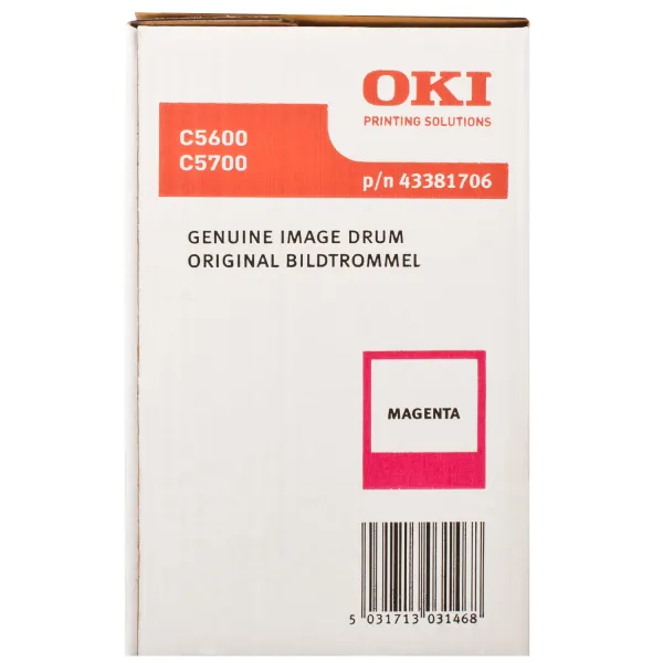 Драм-картридж C56_57 пурпуровий Oki (43381706) - Фото 2