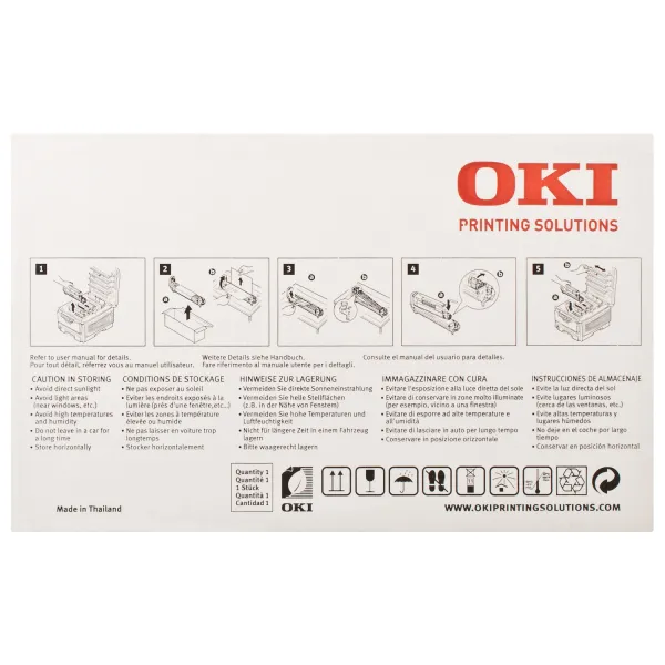 Драм-картридж C56_57 блакитний Oki (43381707) - Фото 4