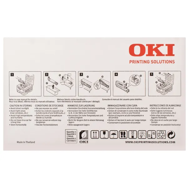 Драм-картридж C58_59 черный Oki (43381724) - Фото 5