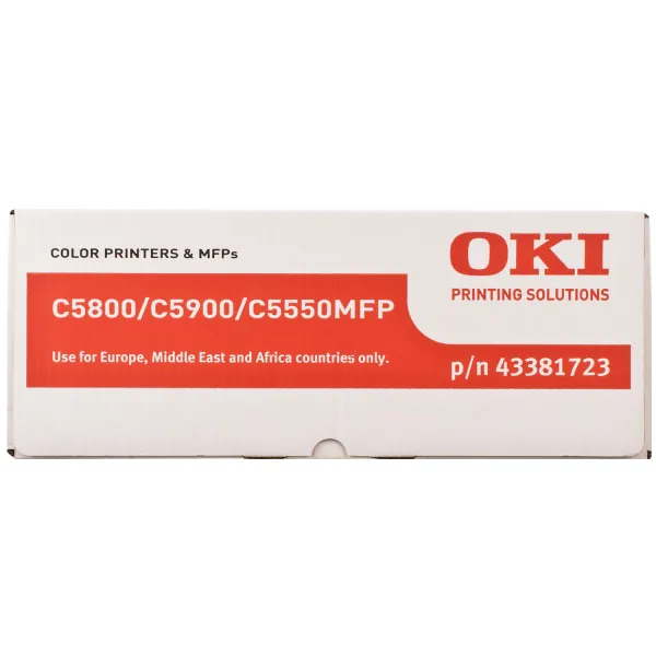 Драм-картридж C58_59 блакитний Oki (43381723) - Фото 5